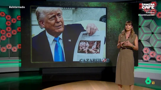Sandra Sabatés desmonta los bulos de Trump sobre el "genocidio blanco" en Sudáfrica: "Vuelve a la política de la desinformación" Sandra Sabatés desmonta los bulos de Trump sobre el "genocidio blanco" en Sudáfrica: "Vuelve a la política de la desinformación"