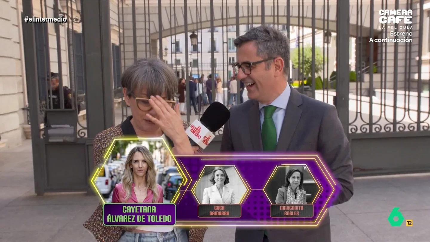 Bolaños se decanta por Cayetana Álvarez de Toledo para 'repoblar' la Tierra en caso de apocalipsis Bolaños se decanta por Cayetana Álvarez de Toledo para 'repoblar' la Tierra en caso de apocalipsis