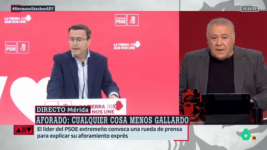Ferreras responde a Gallardo: "Cuando haces lo que dijiste que no harías, la gente saca conclusiones" Ferreras responde a Gallardo: "Cuando haces lo que dijiste que no harías, la gente saca conclusiones"