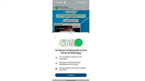 Así es el nuevo chat de WhatsApp Así es el nuevo chat de WhatsApp