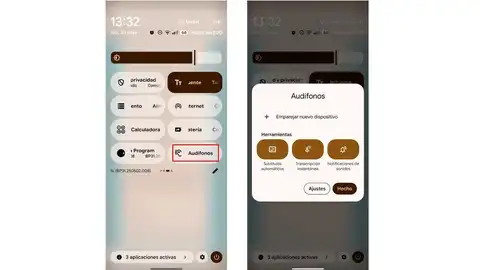 Conectando el audifono con el Pixel 9 Conectando el audifono con el Pixel 9