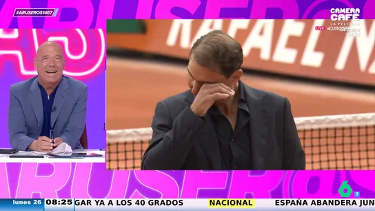 Alfonso Arús, de las palabras de Rafa Nadal a su mujer, Mery Perelló: "He echado en falta..." Alfonso Arús, de las palabras de Rafa Nadal a su mujer, Mery Perelló: "He echado en falta..."