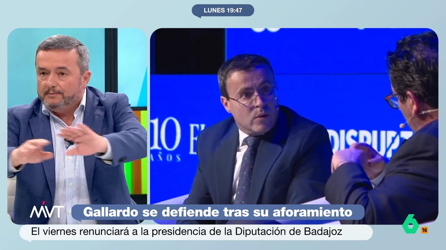Chema Crespo, sobre el aforamiento de Miguel Ángel Gallardo: "No se han podido hacer peor las cosas" Chema Crespo, sobre el aforamiento de Miguel Ángel Gallardo: "No se han podido hacer peor las cosas"