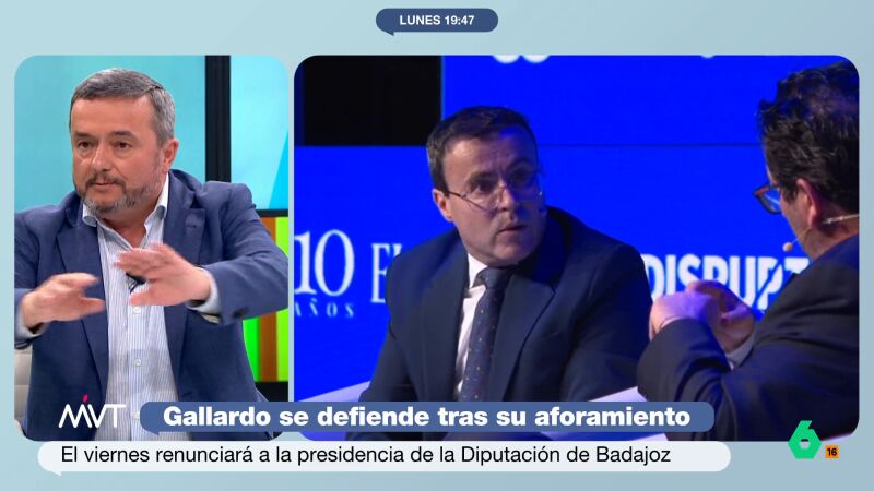  Chema Crespo, sobre el aforamiento de Miguel Ángel Gallardo: "No se han podido hacer peor las cosas"