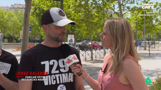 Jorge Galerón, su padre falleció en una residencia: "Pasaré página el día que se haga justicia" El padre de Jorge falleció a pesar de que, aparentemente, estaba bien. "De la noche a la mañana nos dijeron que había muerto", explica a Andrea Ropero.