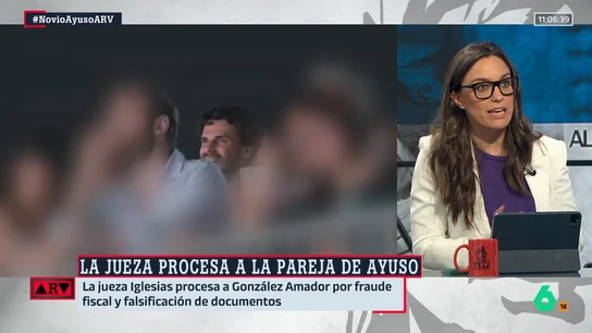 Marta García Aller destaca que Ayuso "emula la misma estrategia" que critica de Sánchez: "Se pone como víctima" Marta García Aller destaca que Ayuso "emula la misma estrategia" que critica de Sánchez: "Se pone como víctima"