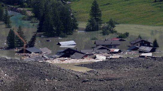 El pueblo suizo de Blatten, sepultado El pueblo suizo de Blatten, sepultado