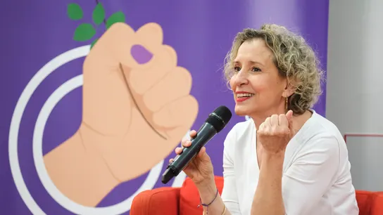 Imagen de archivo de la hasta ahora secretaria de Estado de Igualdad, Aina Calvo.  Imagen de archivo de la hasta ahora secretaria de Estado de Igualdad, Aina Calvo.