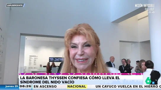 El dardo de la baronesa Thyssen a su hijo, Borja: "Soy más cercana a mis hijas porque ellas no se han casado" El dardo de la baronesa Thyssen a su hijo, Borja: "Soy más cercana a mis hijas porque ellas no se han casado"