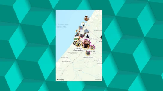 El mapa de la vergüenza en Gaza El mapa de la vergüenza en Gaza