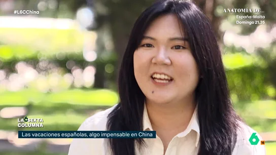 Las dudas de una estudiante china sobre volver a su país tras terminar la universidad: "Aquí tengo vacaciones" Chang Shang, o Sara como le llaman en España, cuenta a laSexta Columna su decepción al no conseguir mejor nota en la selectividad china y por qué decidió venir a España para estudiar en la Universidad Politécnica de Madrid.