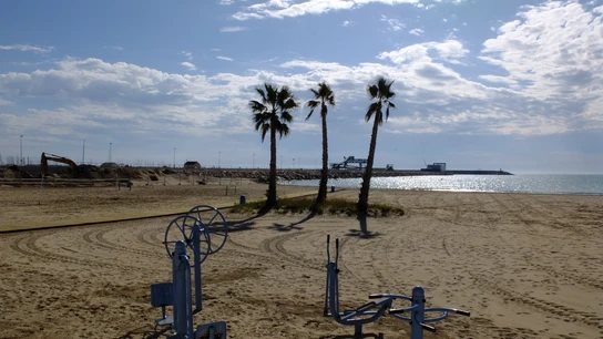 Playa de los Náufragos, Torrevieja. Playa de los Náufragos, Torrevieja.
