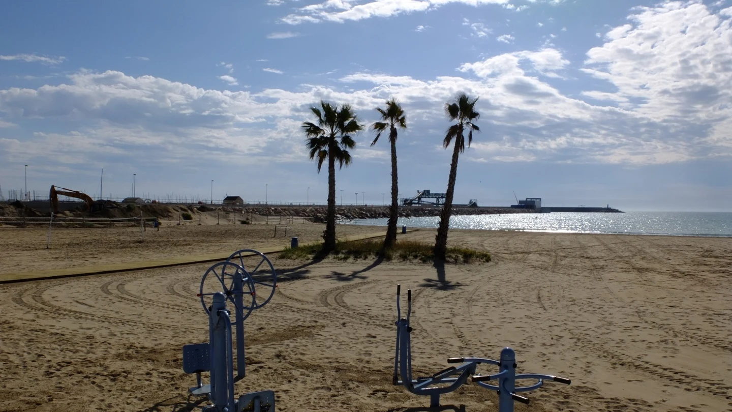 Playa de los Náufragos, Torrevieja. Playa de los Náufragos, Torrevieja.