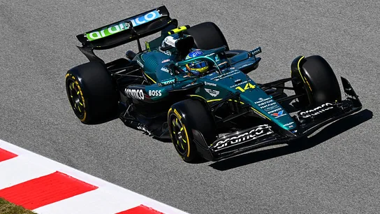 Fernando Alonso en el GP de España Fernando Alonso en el GP de España