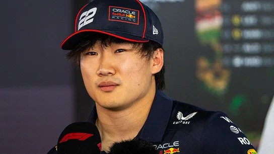 Yuki Tsunoda tras la clasificación del Gran Premio de España Yuki Tsunoda tras la clasificación del Gran Premio de España