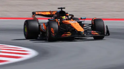 Oscar Piastri (McLaren) en el GP de España Oscar Piastri (McLaren) en el GP de España