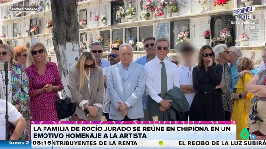 La emoción de Ortega Cano, Gloria Camila y Rocío Flores al homenajear a Rocío Jurado La emoción de Ortega Cano, Gloria Camila y Rocío Flores al homenajear a Rocío Jurado