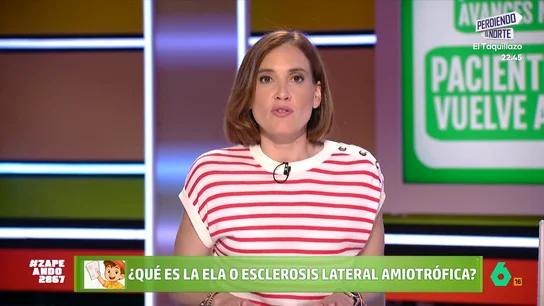 Boticaria García explica el tratamiento experimental contra la ELA: "Los pacientes frenaron en seco la evolución de la enfermedad" Boticaria García explica el tratamiento experimental contra la ELA: "Los pacientes frenaron en seco la evolución de la enfermedad"