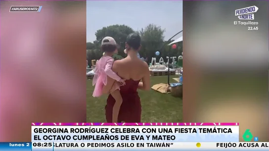 La inesperada pregunta de Alfonso Arús sobre el cumpleaños de los hijos de Cristiano Ronaldo y Georgina Rodríguez La inesperada pregunta de Alfonso Arús sobre el cumpleaños de los hijos de Cristiano Ronaldo y Georgina Rodríguez