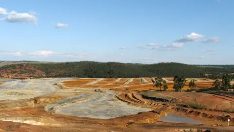 Paisaje minero en Aljustrel Paisaje minero en Aljustrel