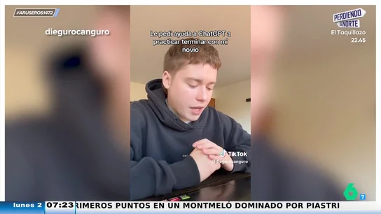 Un joven pide ayuda a ChatGPT para practicar cómo romper con su novio: "La IA conoce los fueguitos de Instagram" Un joven pide ayuda a ChatGPT para practicar cómo romper con su novio: "La IA conoce los fueguitos de Instagram"