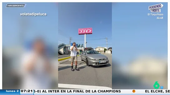 El joven español que quería llegar a Japón en un Fiat Marea del 98 cumple su sueño El joven español que quería llegar a Japón en un Fiat Marea del 98 cumple su sueño