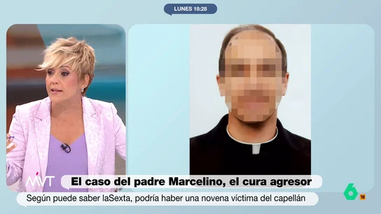 Cristina Pardo, sobre el padre Marcelino: "Este señor es un depredador, es una monstruosidad" Cristina Pardo, sobre el padre Marcelino: "Este señor es un depredador, es una monstruosidad"