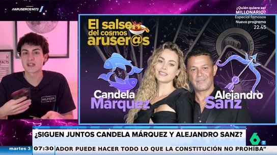 ¿Siguen juntos Alejandro Sanz (Sagitario) y Candela Márquez (Piscis) ? Jabifus, astrólogo de Aruser@s, echa las cartas ¿Siguen juntos Alejandro Sanz (Sagitario) y Candela Márquez (Piscis) ? Jabifus, astrólogo de Aruser@s, echa las cartas