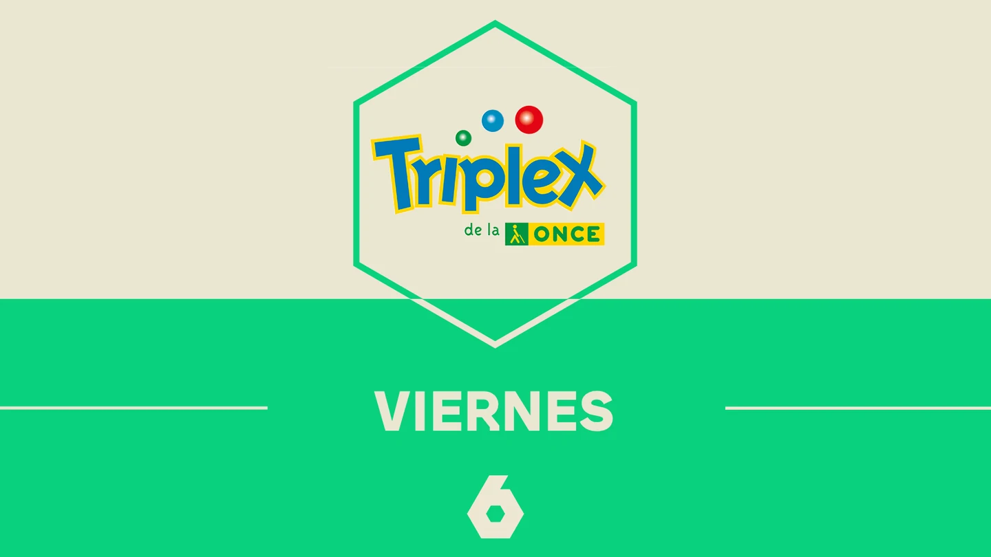 Triplex (ONCE): los cinco números premiados de los sorteos de este viernes Triplex (ONCE): los cinco números premiados de los sorteos de este viernes