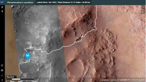 Mapa de Marte Mapa de Marte