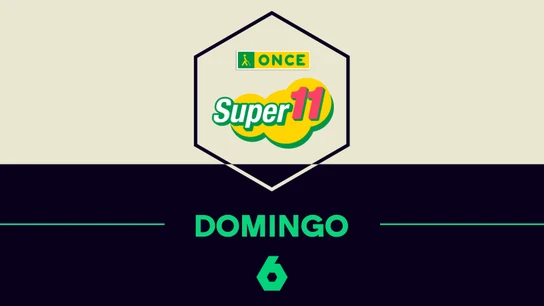 Premios y resultados de los cinco sorteos diarios del Super 11 de la ONCE del domingo Premios y resultados de los cinco sorteos diarios del Super 11 de la ONCE del domingo