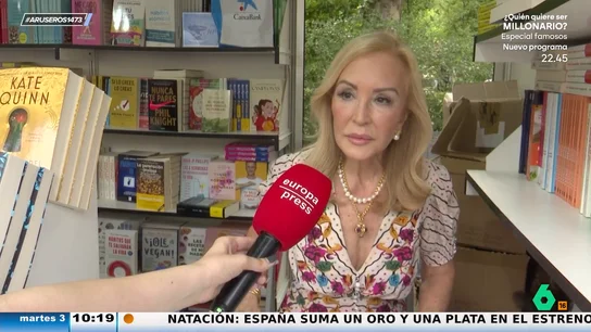 Carmen Lomana carga contra Ágatha Ruiz de la Prada tras ser acusada de "envidiosa": "Si quisiera, la liquidaba en un momento" Carmen Lomana carga contra Ágatha Ruiz de la Prada tras ser acusada de "envidiosa": "Si quisiera, la liquidaba en un momento"