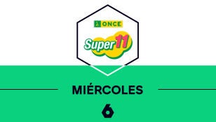 &iquest;Qu&eacute; n&uacute;meros han ca&iacute;do en el Super 11 de la ONCE del mi&eacute;rcoles? Compr&uacute;ebalos en laSexta