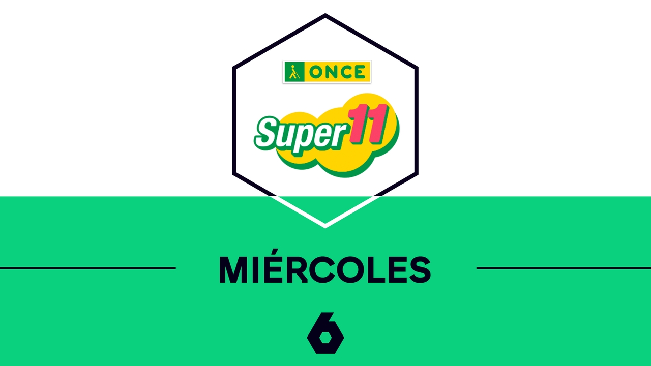 Comprobar resultados del sorteo del Super 11 del ONCE de hoy, miércoles 3 de septiembre de 2025