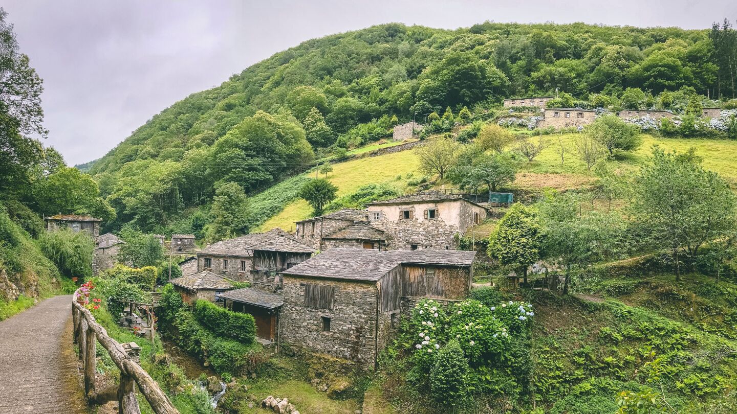 Os Teix&oacute;is, en Asturias