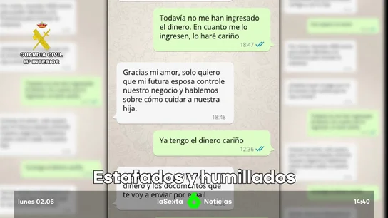 Víctimas de la 'estafa del amor' lamentan la humillación a la que son sometidos tras caer en el engaño: "Es peor que un duelo" Víctimas de la 'estafa del amor' lamentan la humillación a la que son sometidos tras caer en el engaño: "Es peor que un duelo"