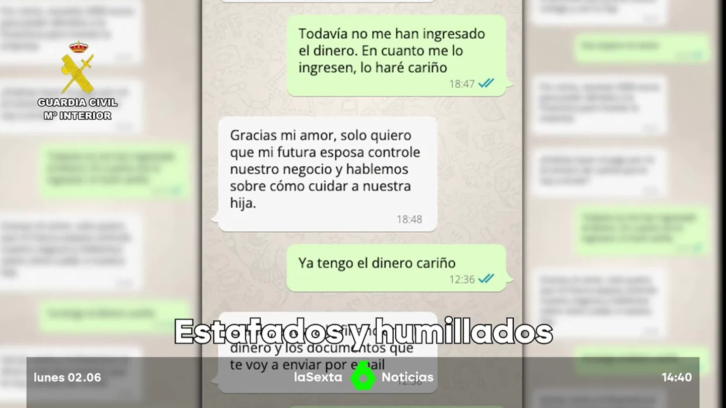 Víctimas de la 'estafa del amor' lamentan la humillación a la que son sometidos tras caer en el engaño: "Es peor que un duelo" Víctimas de la 'estafa del amor' lamentan la humillación a la que son sometidos tras caer en el engaño: "Es peor que un duelo"