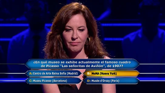 Mamen Mendizábal se la juega por 30.000 euros en ¿Quién quiere ser millonario?: "Me da pena plantarme, prefiero jugar" Mamen Mendizábal se la juega por 30.000 euros en ¿Quién quiere ser millonario?: "Me da pena plantarme, prefiero jugar"