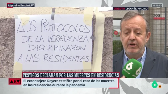 El mensaje de Reyero a las víctimas de las residencias en Madrid: "Si hemos llegado hasta aquí es gracias a su trabajo" El mensaje de Reyero a las víctimas de las residencias en Madrid: "Si hemos llegado hasta aquí es gracias a su trabajo"