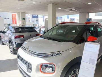 El Citroën e-C3 en un concesionario de la marca francesa El Citroën e-C3 en un concesionario de la marca francesa