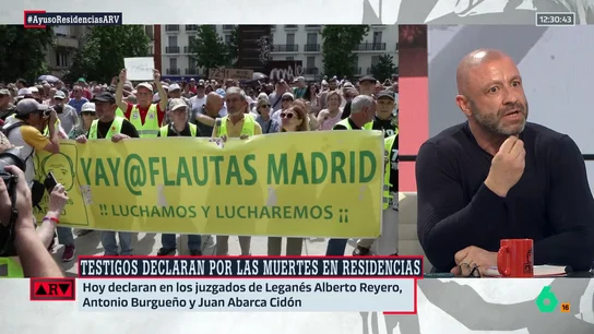 Rafa López, sobre las residencias en Madrid: "No se me ocurre algo más terrible como que mi padre o mi madre pueda morir en esas condiciones" Rafa López, sobre las residencias en Madrid: "No se me ocurre algo más terrible como que mi padre o mi madre pueda morir en esas condiciones"