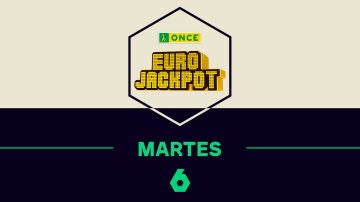 Resultado del sorteo de la loter&iacute;a europea Eurojackpot, gestionada por la ONCE, de este martes