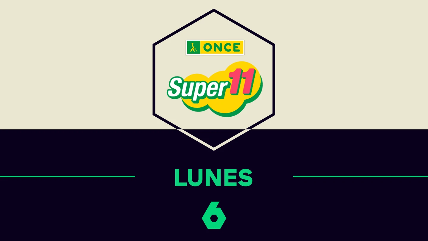 Super Once | Los cinco sorteos del Super 11 de la ONCE del lunes Super Once | Los cinco sorteos del Super 11 de la ONCE del lunes