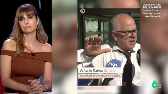 Sandra Sabatés responde al abogado de la 'manada' valenciana: "Difícil es darte cuenta de que te han violado 20 personas" El abogado de la 'manada de la Vall d'Albaida', acusados de violar a una menor de 14 años, aseguraba que "ser chico hoy en día es difícil", así como otras declaraciones bochornosas que Sandra Sabatés responde con rotundidad en este vídeo.