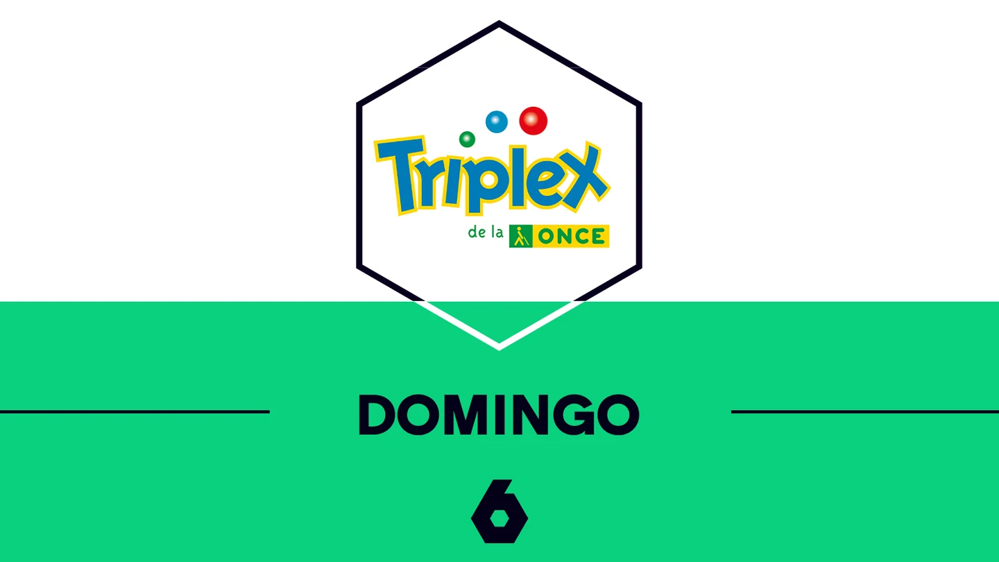 Comprueba el resultado de los cinco sorteos diarios del Triplex de la ONCE del domingo en laSexta.com Comprueba el resultado de los cinco sorteos diarios del Triplex de la ONCE del domingo en laSexta.com