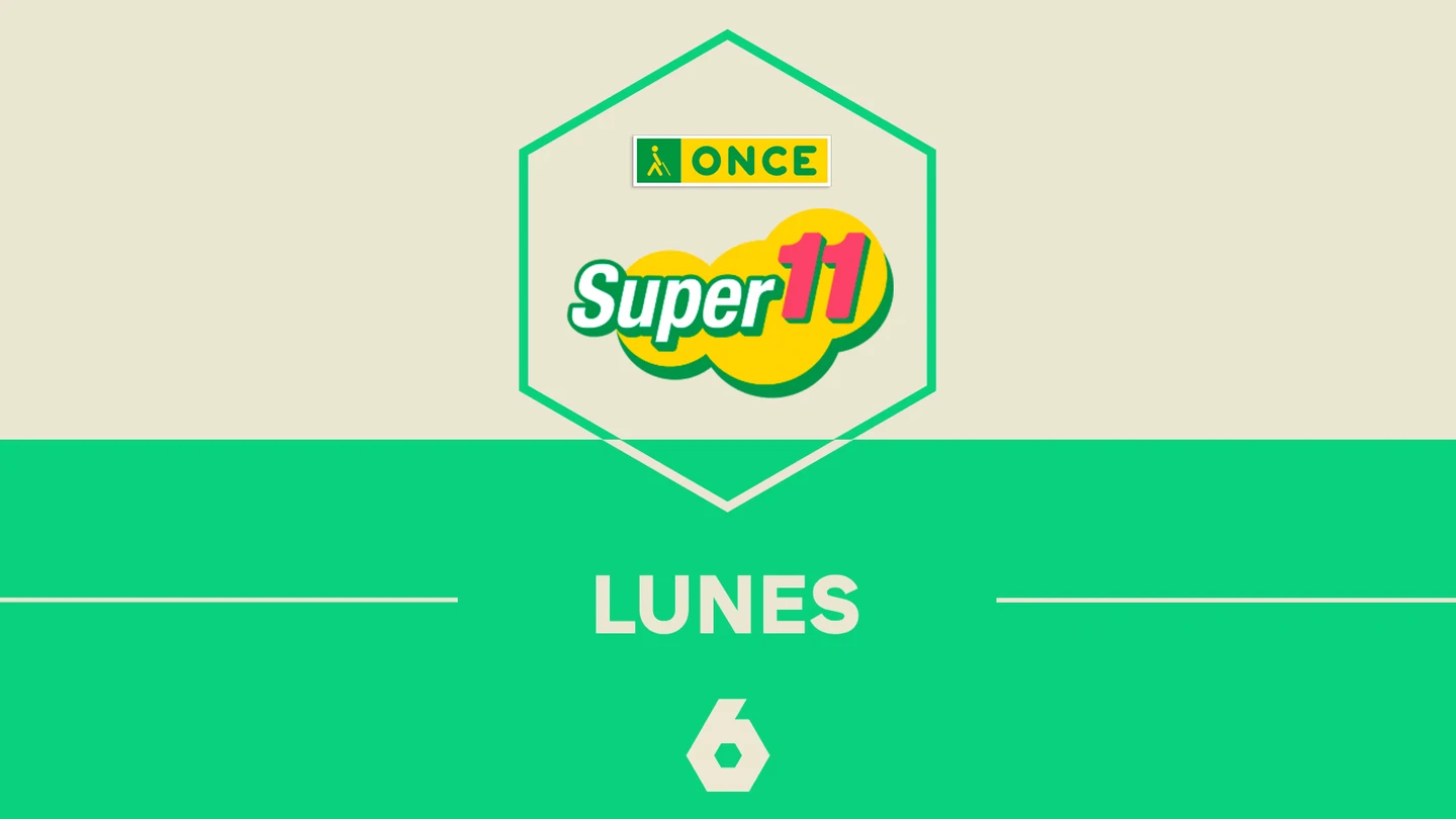 Super 11 (ONCE) | Comprueba los números premiados del sorteo del lunes Super 11 (ONCE) | Comprueba los números premiados del sorteo del lunes