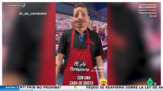 La reacción de un carnicero cuando una señora mayor se cuela en la cola mintiendo al resto de clientes: "Yo, con una cara de idiota..." La reacción de un carnicero cuando una señora mayor se cuela en la cola mintiendo al resto de clientes: "Yo, con una cara de idiota..."