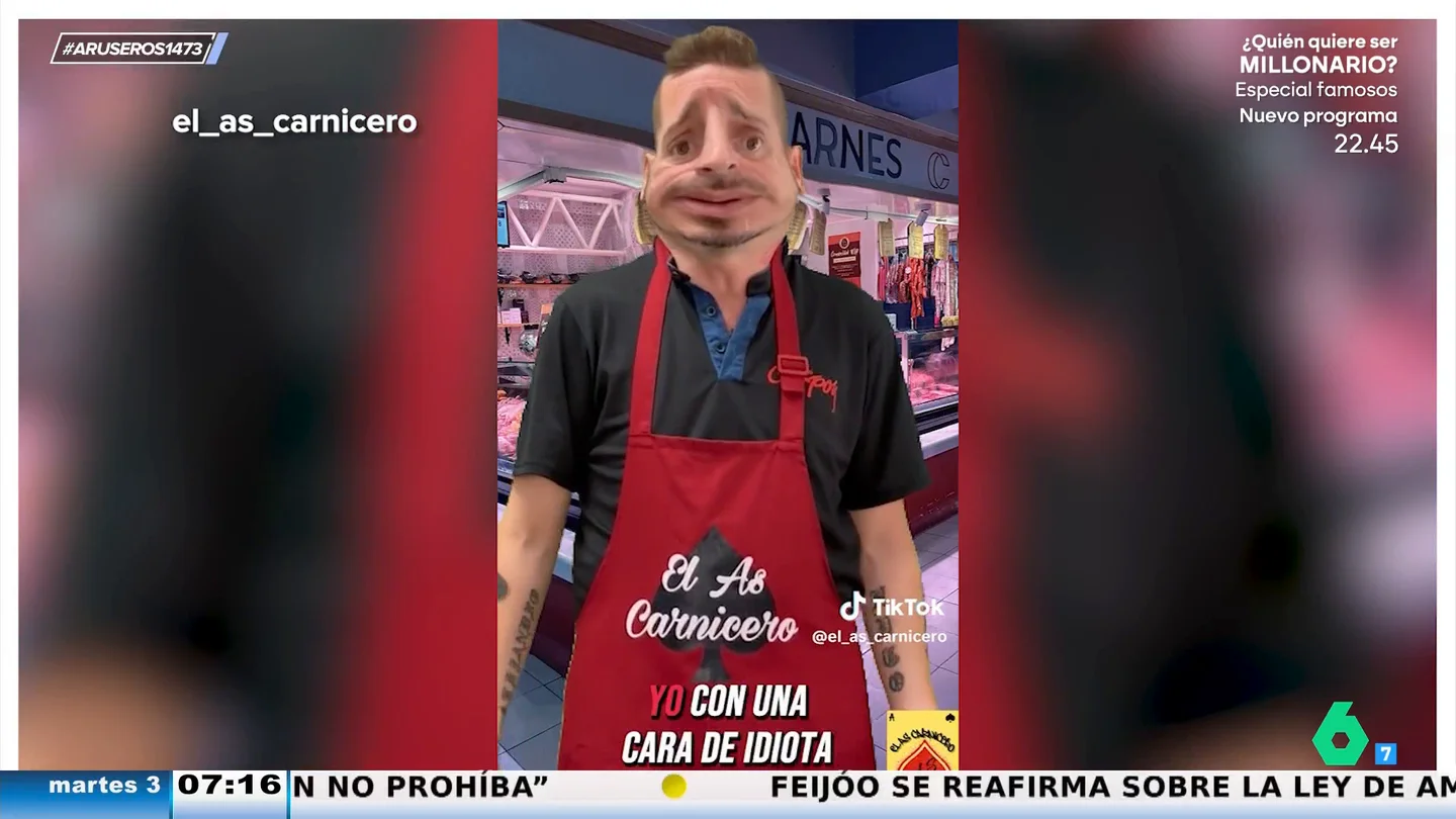 La reacción de un carnicero cuando una señora mayor se cuela en la cola mintiendo al resto de clientes: "Yo, con una cara de idiota..." La reacción de un carnicero cuando una señora mayor se cuela en la cola mintiendo al resto de clientes: "Yo, con una cara de idiota..."
