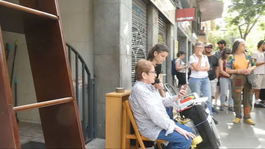 Josefa Viu, la mujer desahuciada en Sants Josefa Viu, la mujer desahuciada en Sants