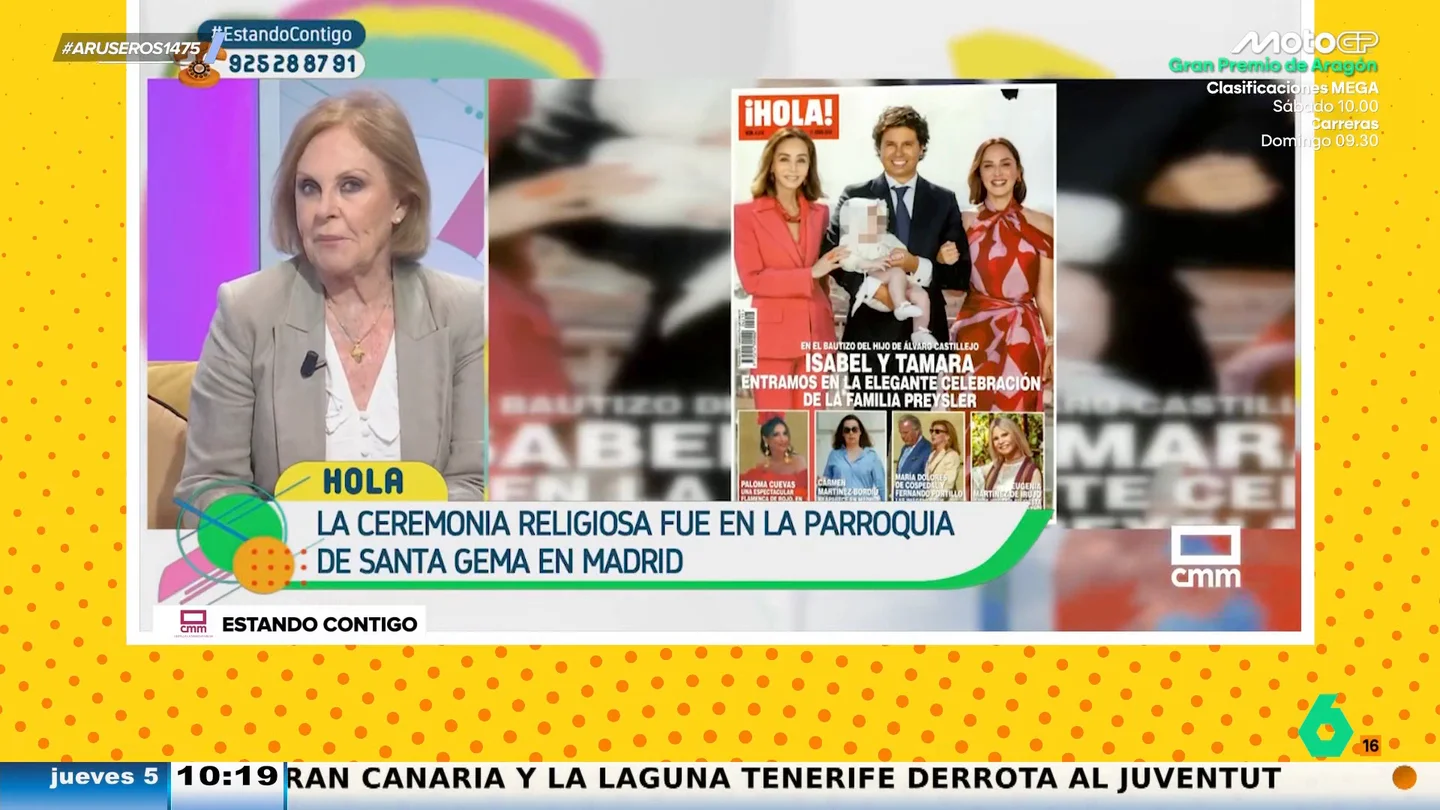 Paloma Barrientos aplaude el último retoque estético de Isabel Preysler: "Antes tenía la nariz de Michael Jackson" Paloma Barrientos aplaude el último retoque estético de Isabel Preysler: "Antes tenía la nariz de Michael Jackson"